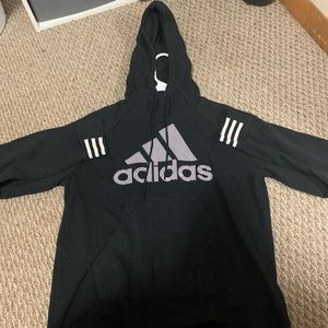Black Adidas Womens Hoodie L